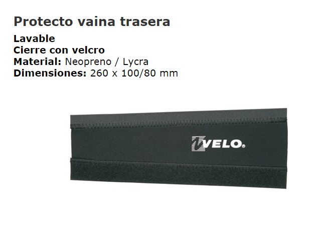 PROTECTOR VAINA BICICLETA NEOPRENO 110/80